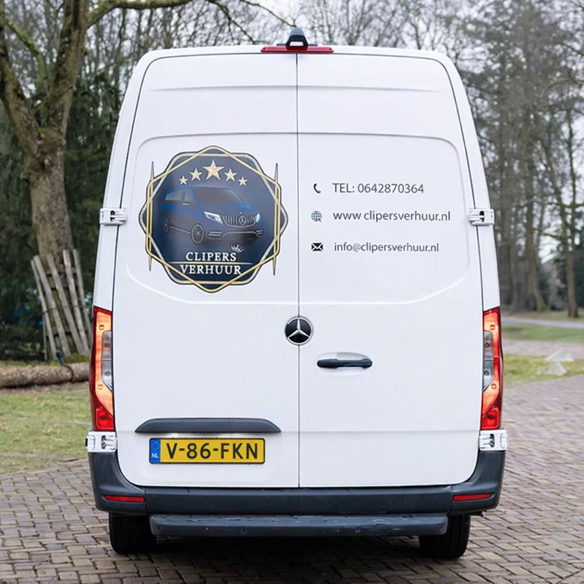 Mercedes-Benz Sprinter open achter